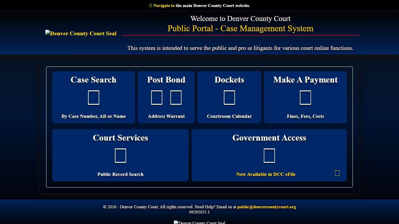 Home - DCC PublicPortal